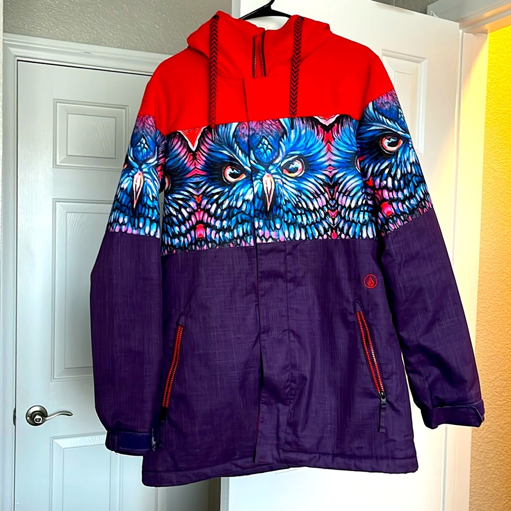 Volcom women’s large snowboard ski jacket